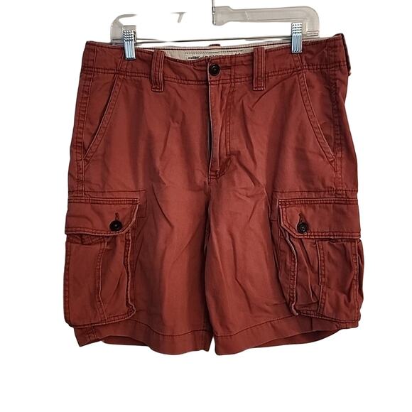 American Eagle Rusty Red Classic Shorts, Size 33 - Picture 1 of 5